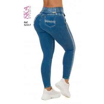 JEANS LEVANTACOLA BOTA PITILLO 52217PEP-B