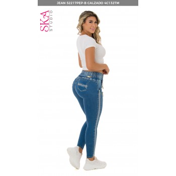 JEANS LEVANTACOLA BOTA PITILLO 52217PEP-B