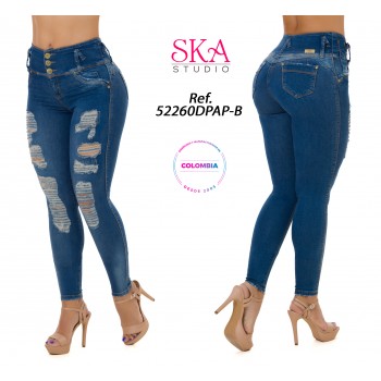 JEANS LEVANTACOLA BOTA PITILLO 52260DPAP-B