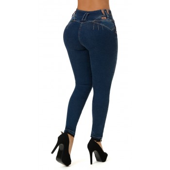 JEANS LEVANTACOLA BOTA PITILLO 71088DPAP-N