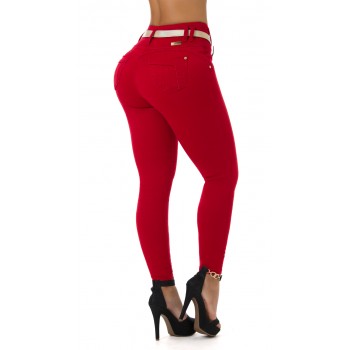 JEANS LEVANTACOLA BOTA TOBILLERO 52306PAT-B